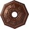 Ekena Millwork Nottingham Ceiling Medallion (Fits Canopies up to 4 5/8"), 18"OD x 3 1/2"ID x 1 1/2"P, Copper Penny CM18NTCPS - alternate 1